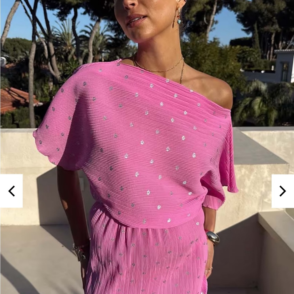 Pink One-Shoulder Dress - NFD Tilly Dress